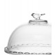 Queijeira Bird 19cm Com Tampa Cristal Ecológico   
